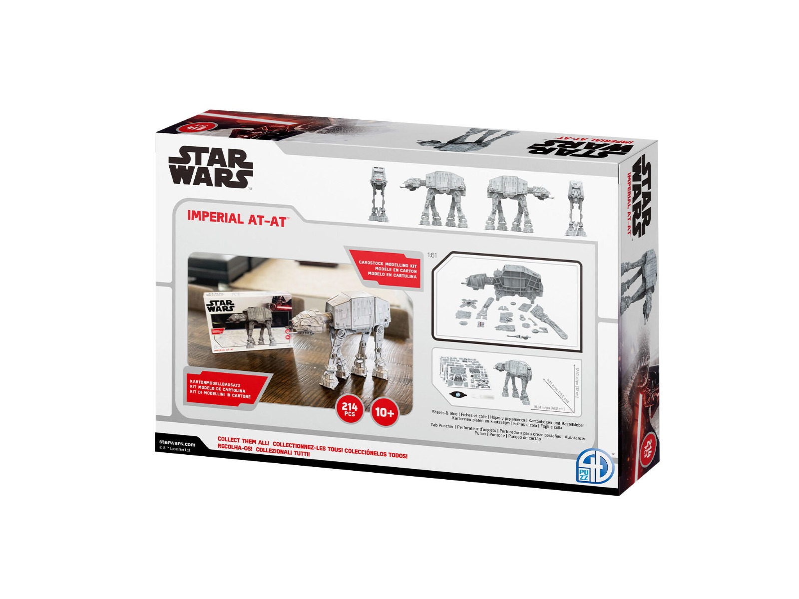Revell 4D Puzzle 00322 | Star Wars - Imperial AT-AT| 1:61