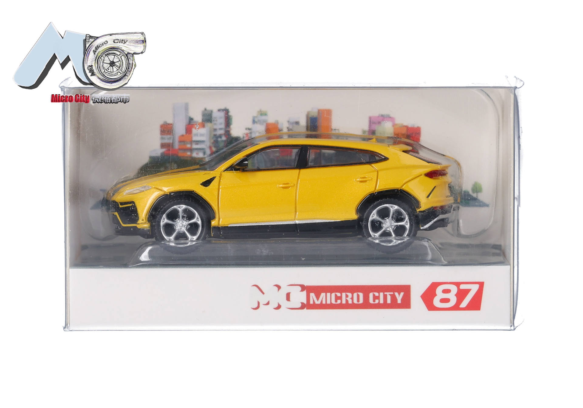Herpa MicroCity 87MC000107 | Lamborghini Urus | gelb | 1:87
