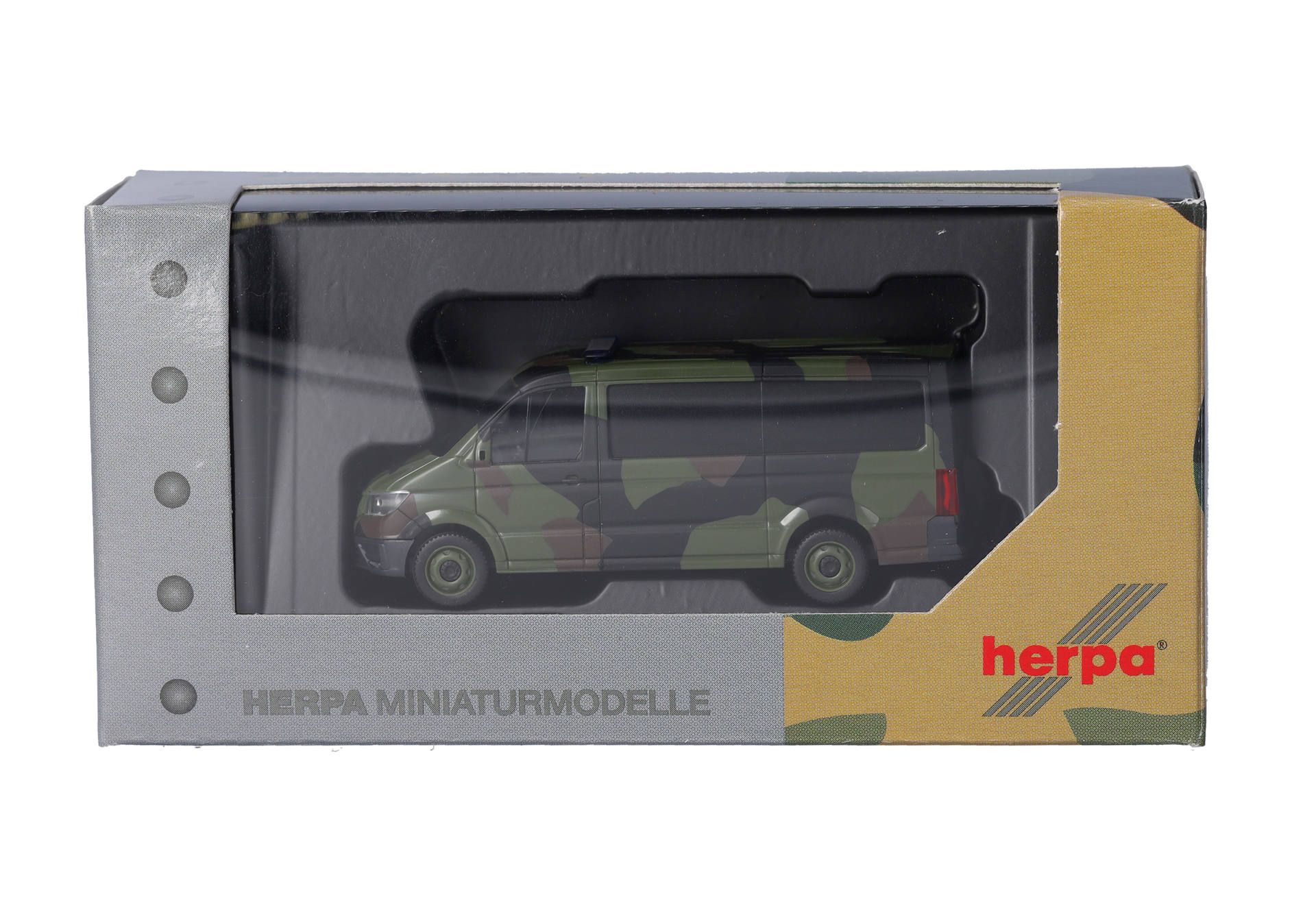 Herpa 700825 | MAN TGE Bus Flachdach | Rheinmetall/Bundeswehr | 1:87
