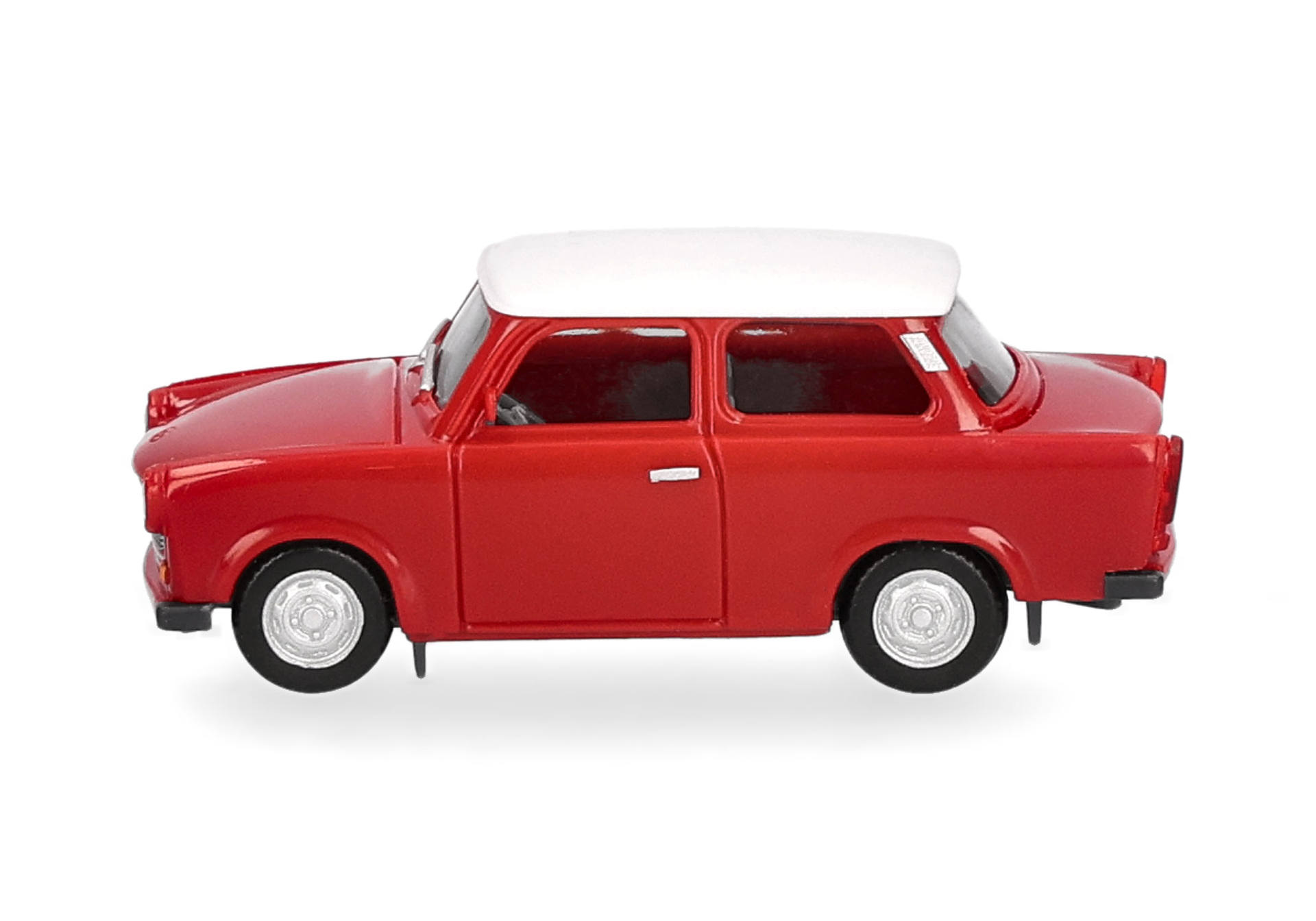 Herpa 020763-008 | Trabant 601 | rot, weißes Dach | 1:87