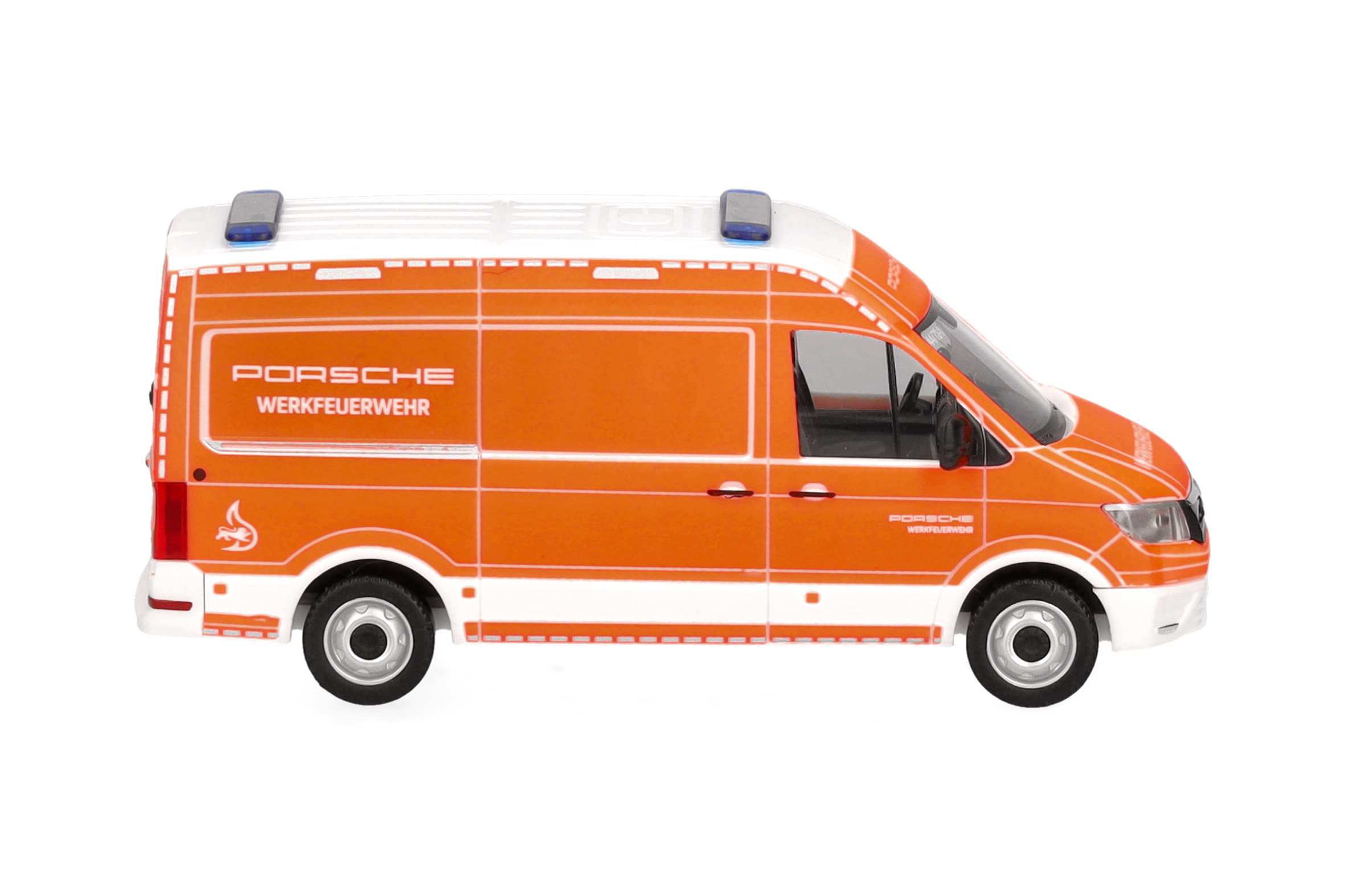 Herpa 098540 | MAN TGE Kasten Hochdach | Werkfeuerwehr Porsche Stuttgart | 1:87