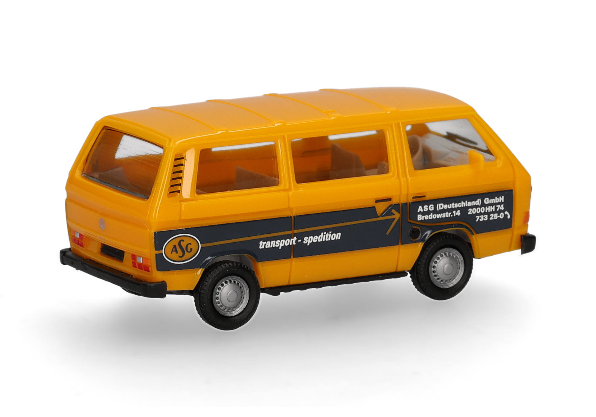 Herpa 099219 | VW T3 Bus | ASG Hamburg | 1:87