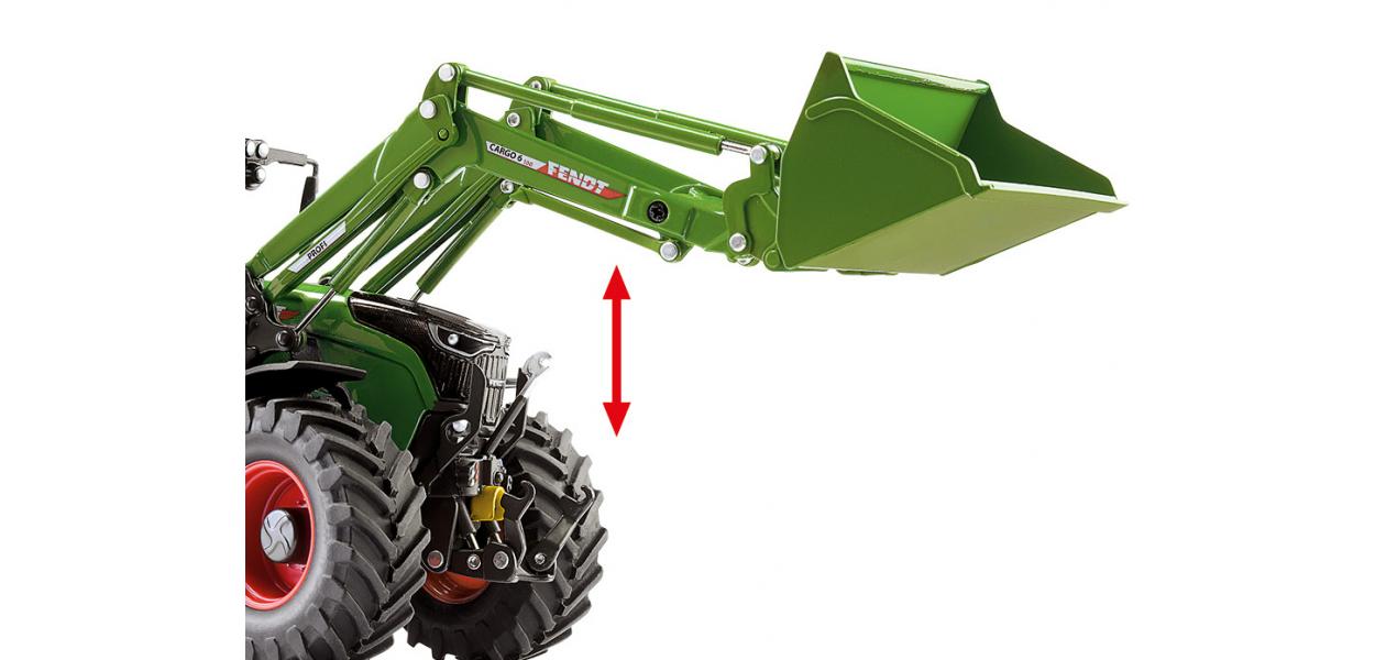 Wiking 077869 | Fendt 724 Vario | mit Frontlader Cargo 6.100 | 1:32