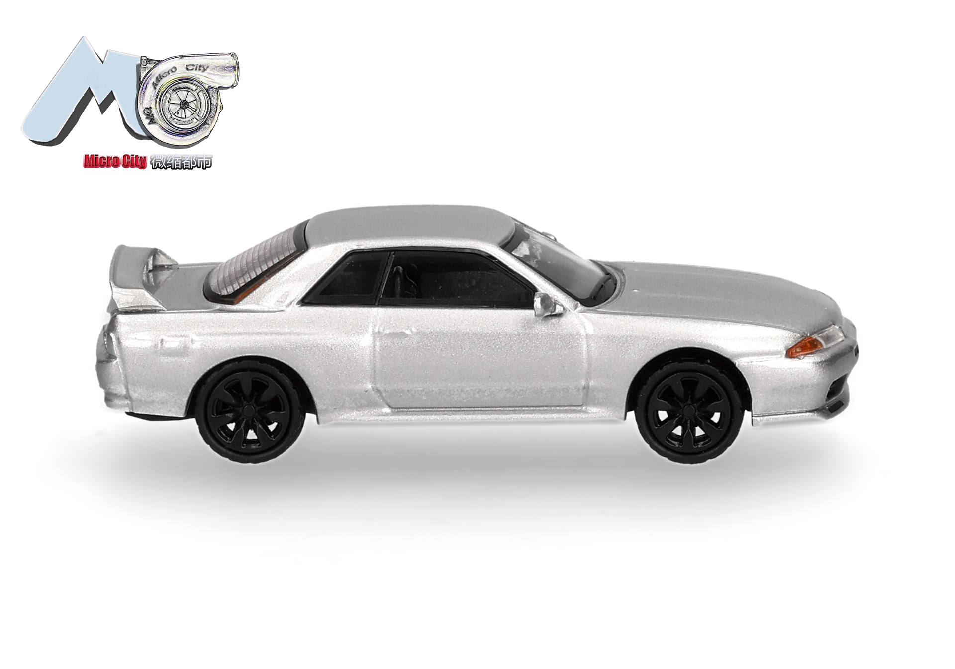 Herpa MicroCity 87MC000092 | Nissan Skyline GTR32 | silber | 1:87