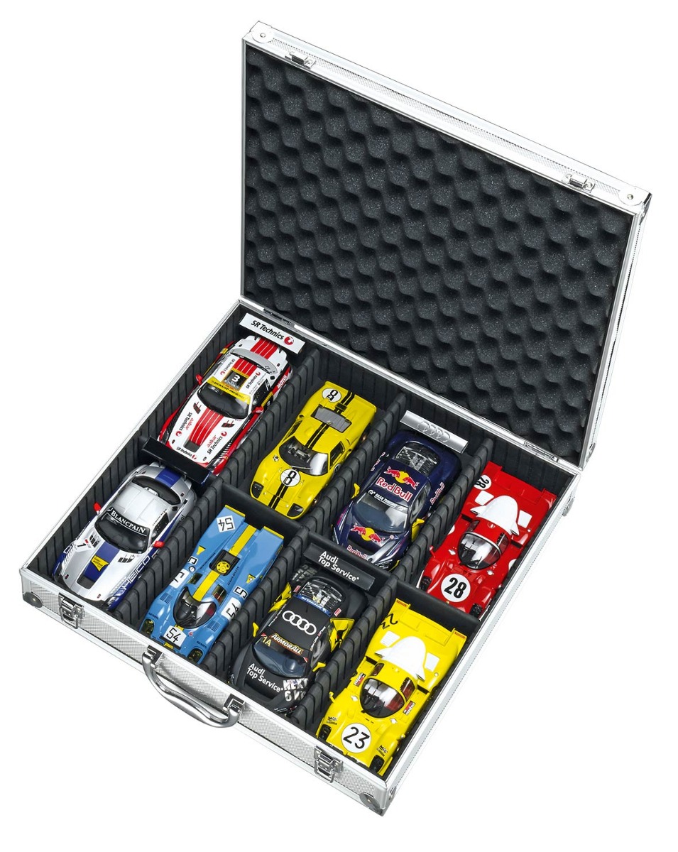 70461 Carrera 124 | Alu Fahrzeugkoffer für 1:24er Modelle