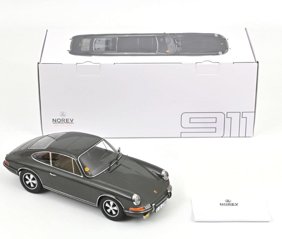 Norev 127513 | Porsche 911 S | 1970 | Schiefergrau | 1:12