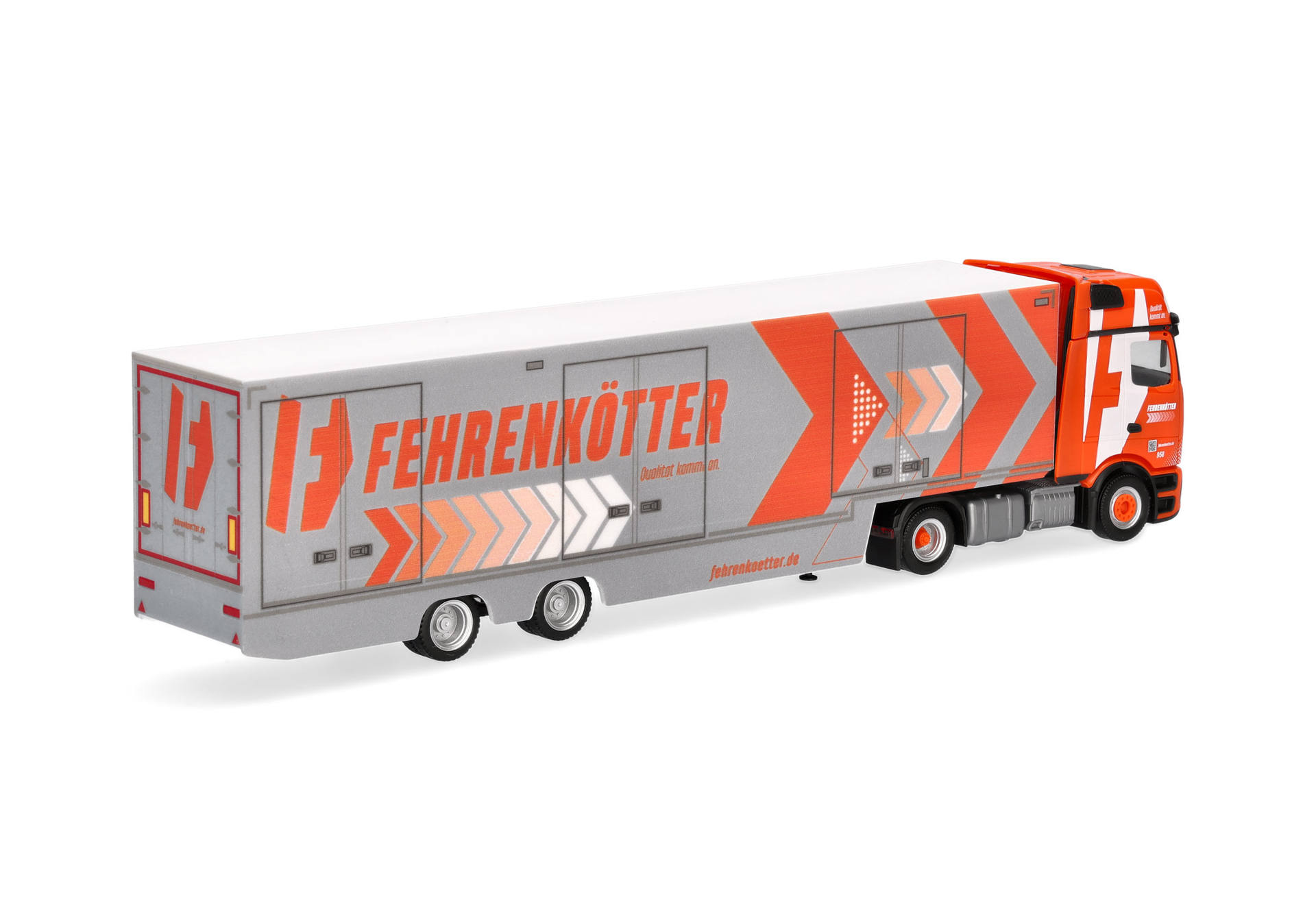 Herpa 321440 | MB Actros L ProCabin Gigaspace | Koffer-Sattelzug | Fehrenkötter | 1:87