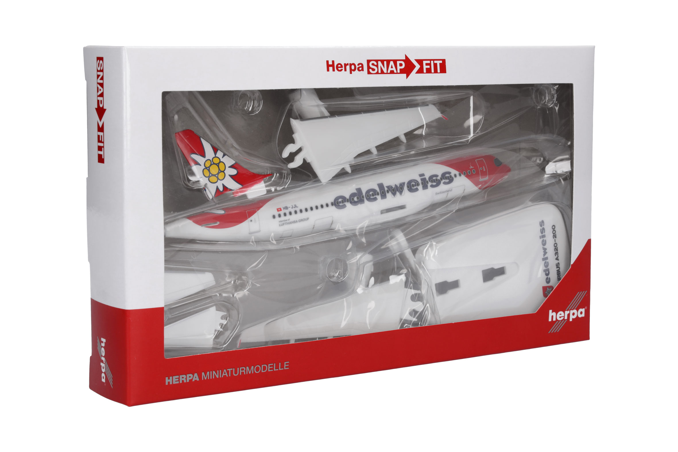 Herpa Wings SF 614597 | Edelweiss Air | Airbus A320 - new colors | 1:200