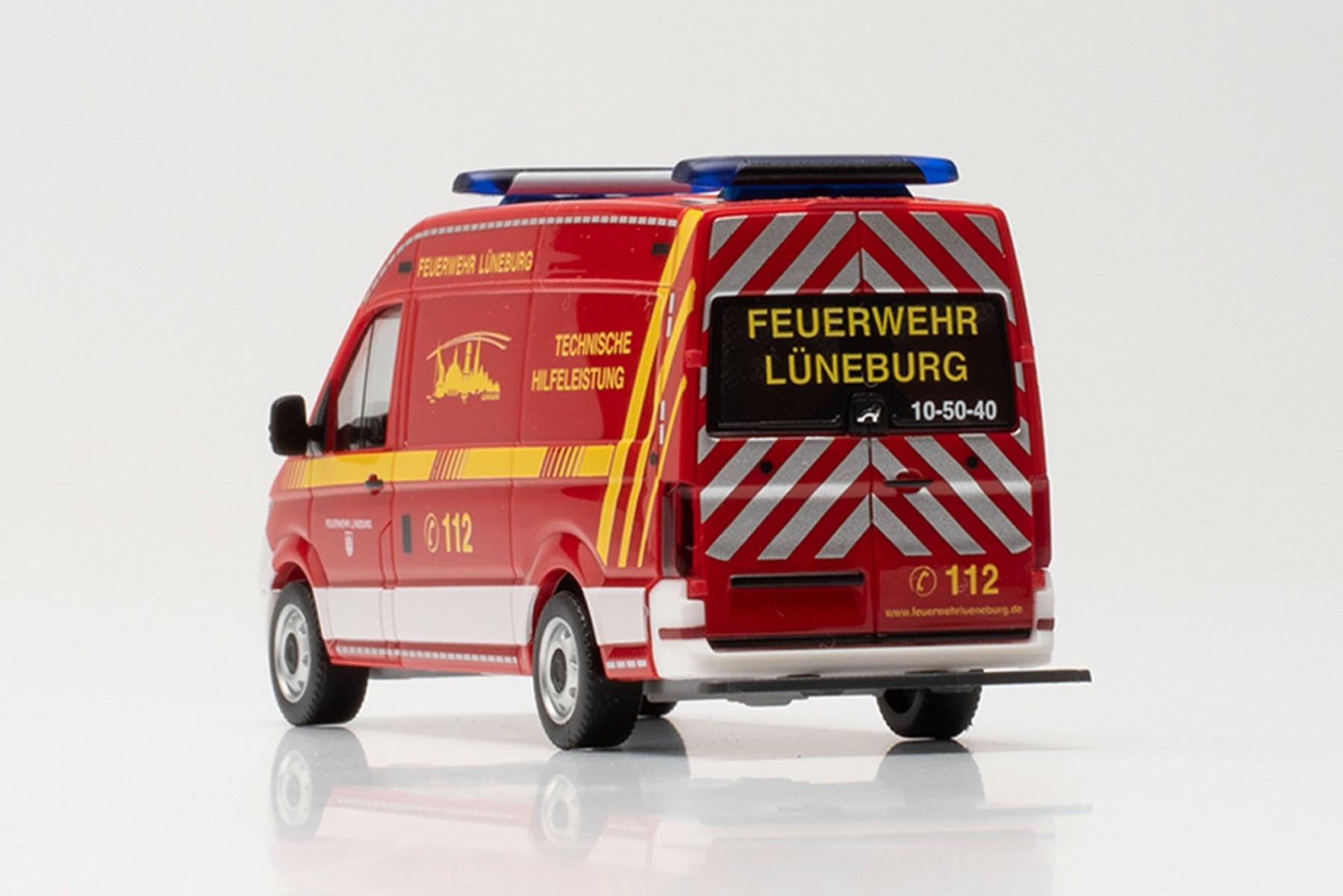 Herpa 097093 - MAN TGE Kasten HD - Feuerwehr Lüneburg. 1:87