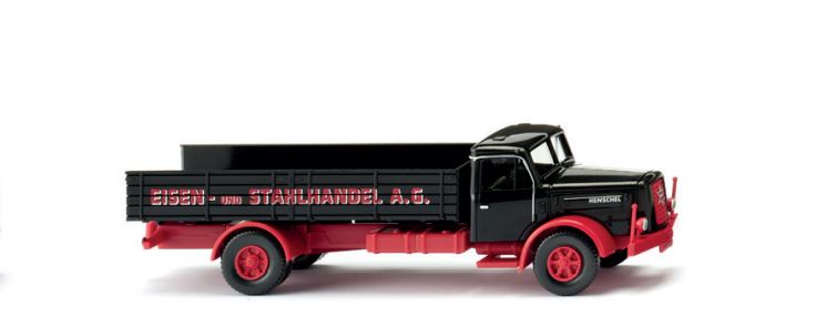 Wiking 041503 | Henschel HS 140 | Pritschen-Lkw | Eisen- und Stahlhandel A.G.| 1:87