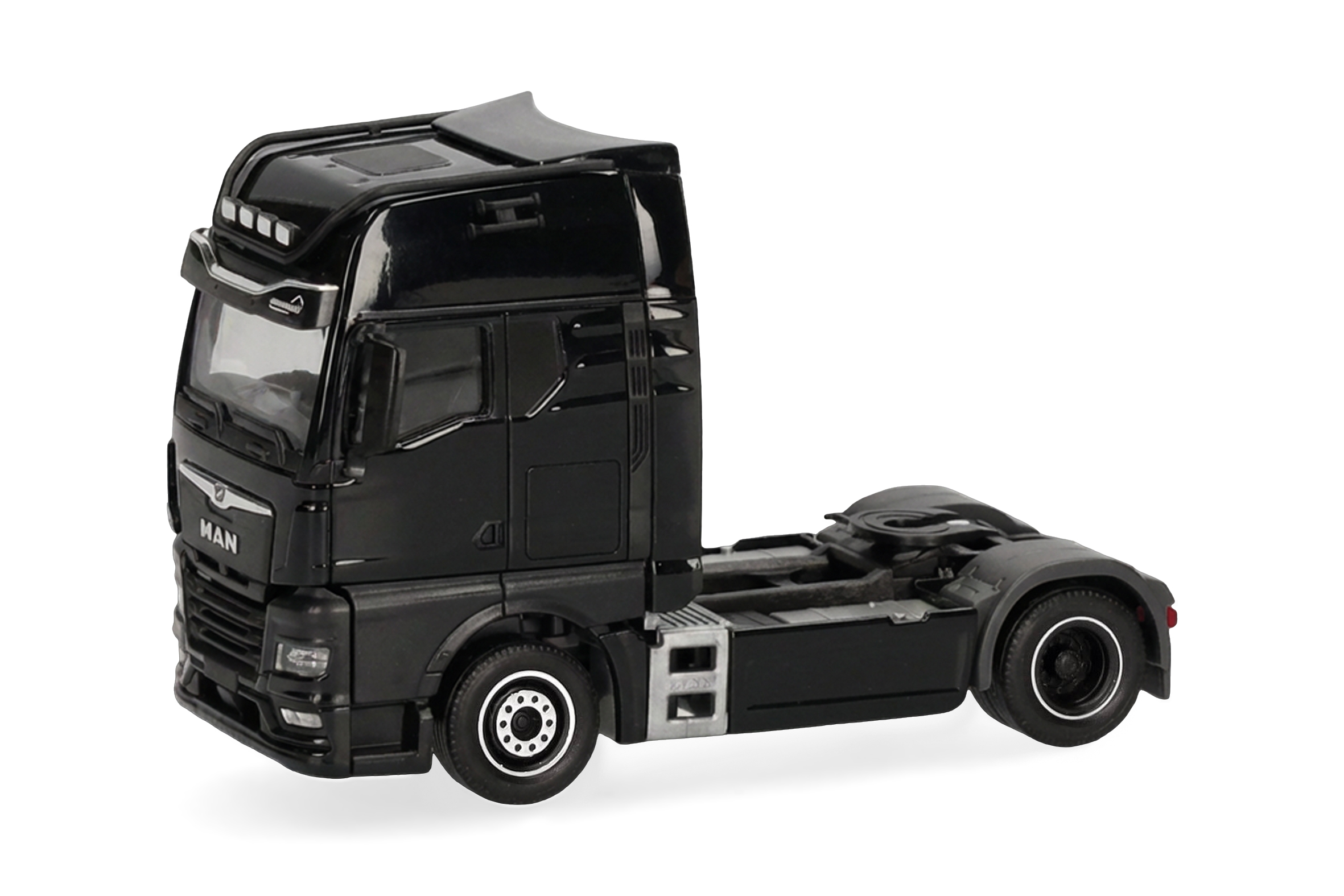 Herpa 313711-005 | MAN TGX GX Individual | 2achs | schwarz | 1:87