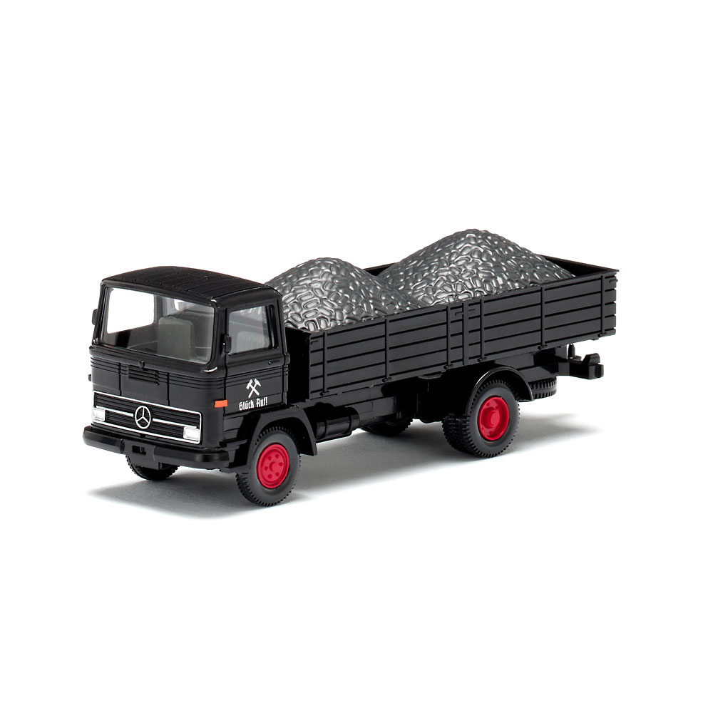 Wiking 043704 | Mercedes-Benz | Pritschen-Lkw | Glück Auf | 1:87