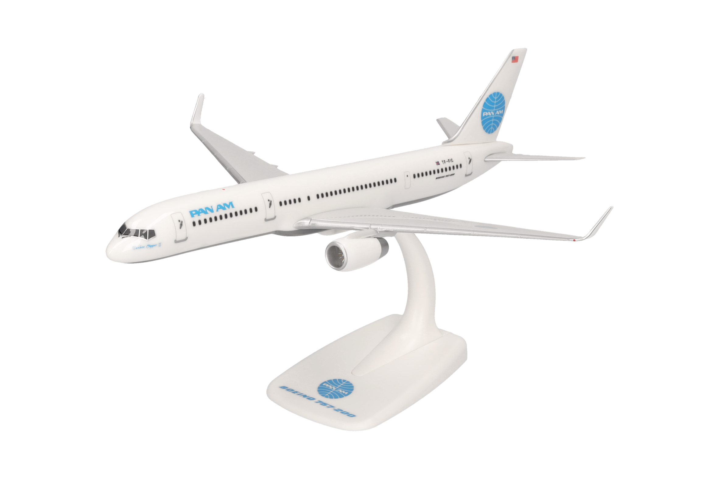 Herpa Wings SF 614603 | Pan Am | Boeing 757-200 | Tracing the Transatlantic – TF-FIC | 1:200