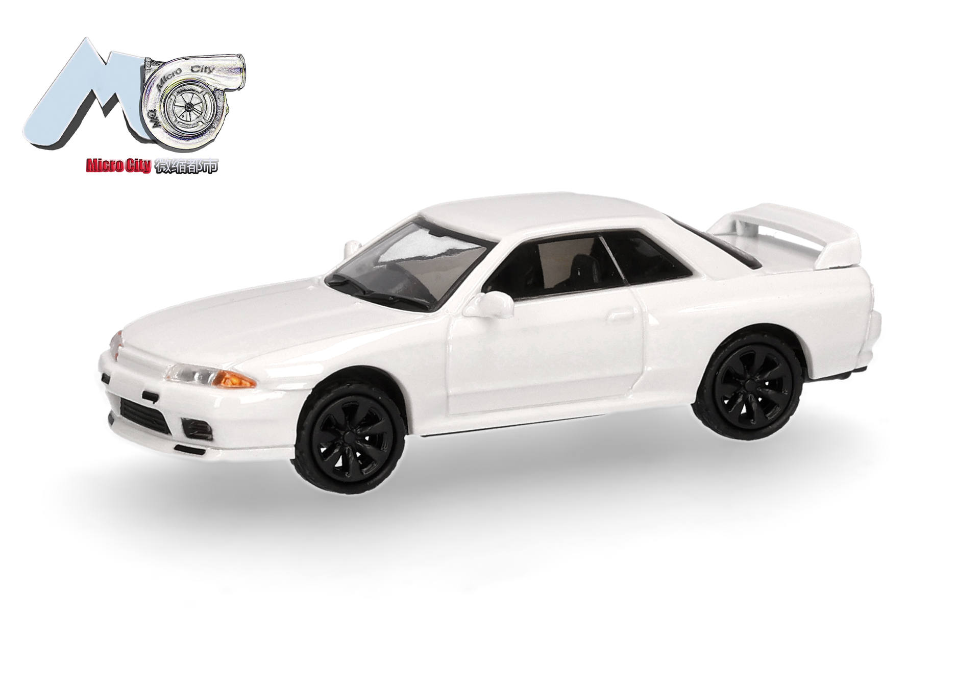 Herpa MicroCity 87MC000102 | Nissan Skyline GTR32 | weiß | 1:87