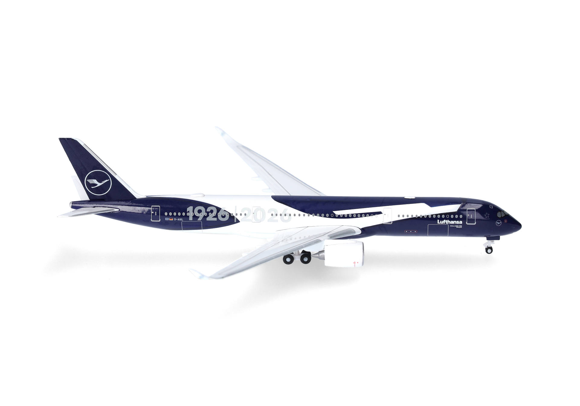 Herpa Wings 539012 | Lufthansa | Airbus A350-900 "100 Jahre" | D-AIXL | 1:500