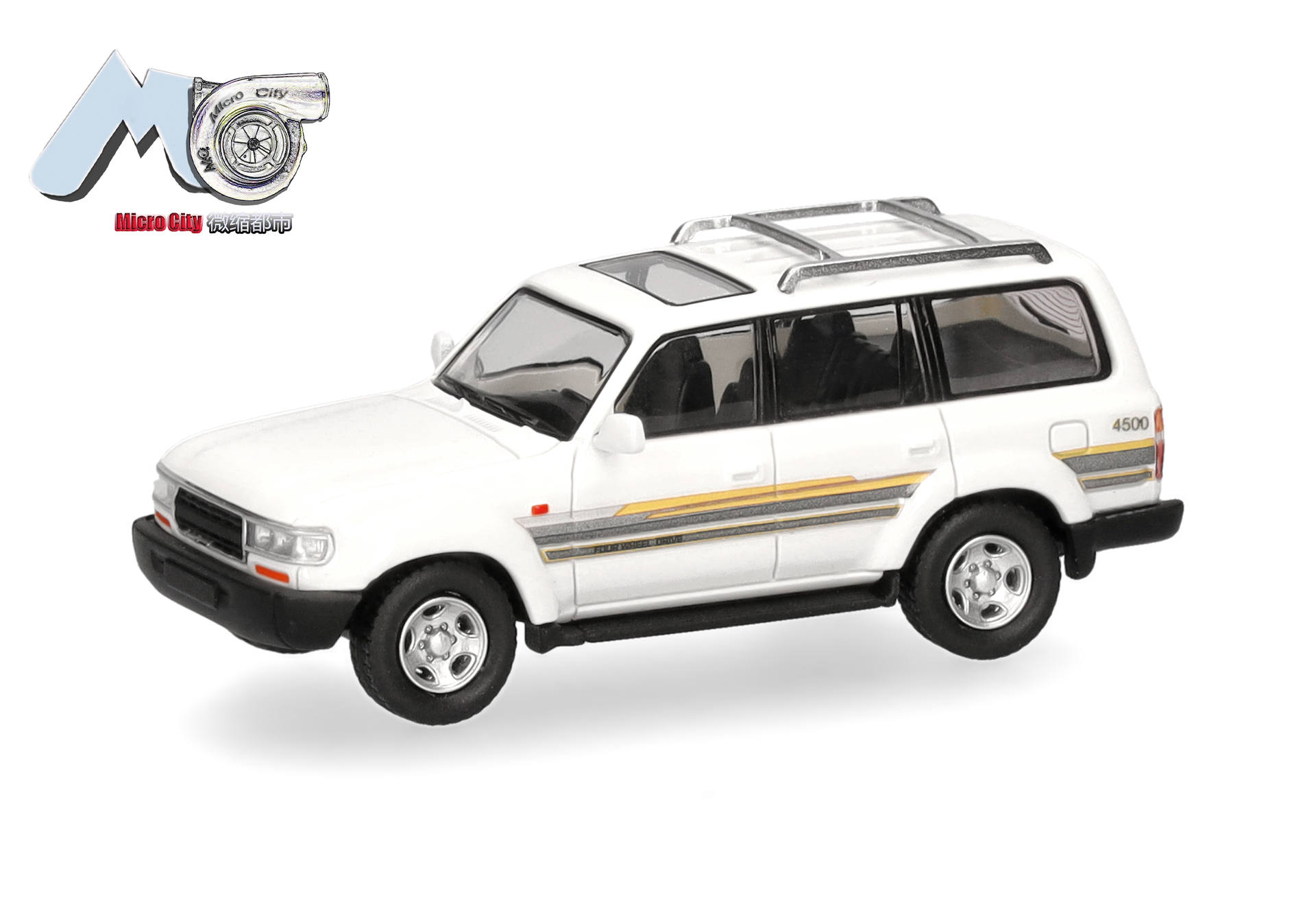 Herpa MicroCity 87MC000127 | Toyota Landcruiser 80 | weiß | 1:87