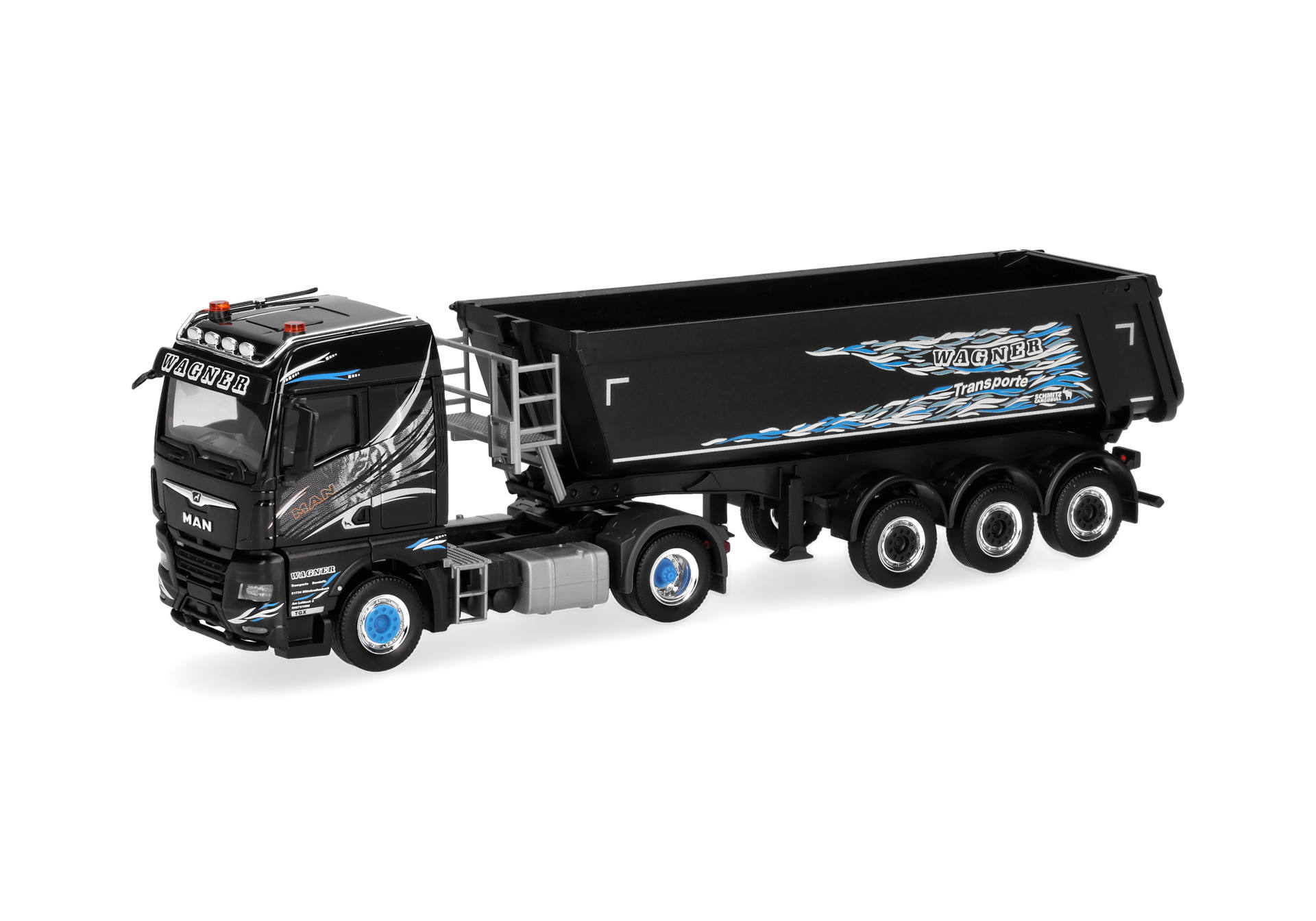 Herpa 319928 | MAN TGX GM | Kipp-Sattelzug | Wagner Mitteleschenbach| 1:87