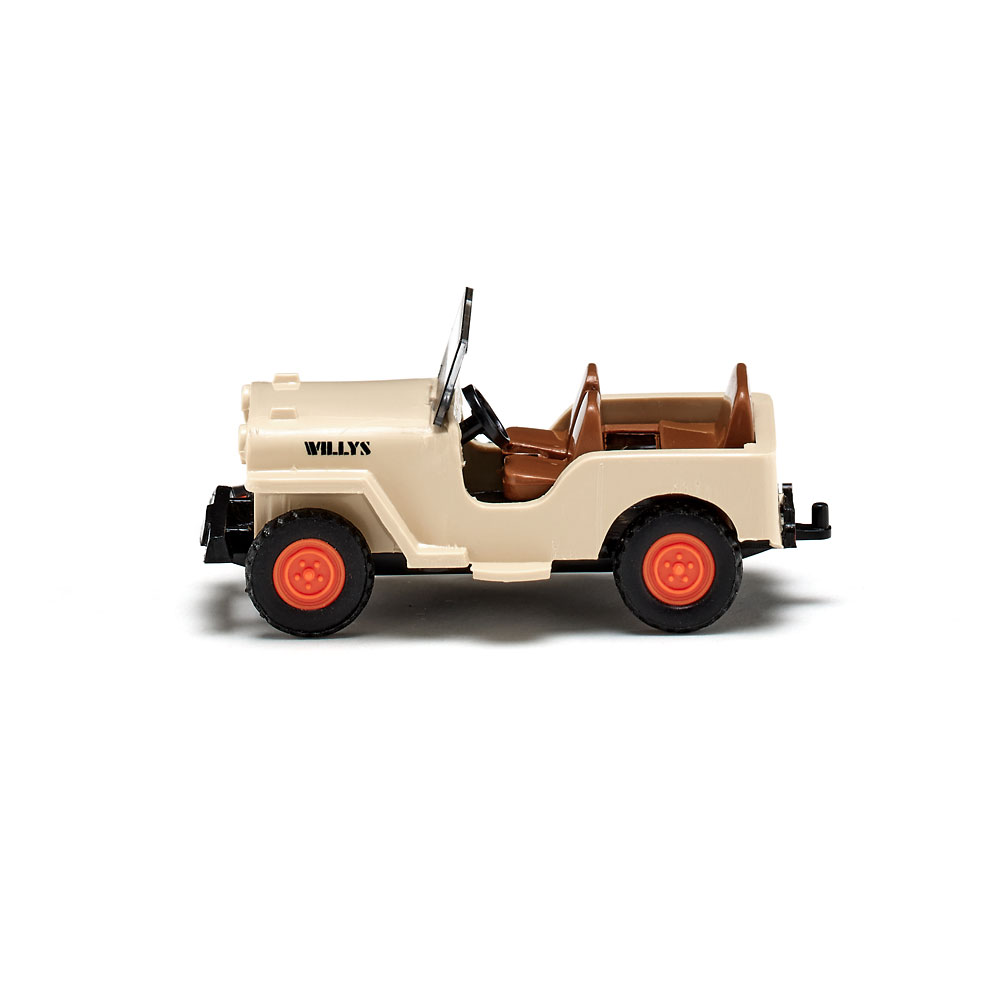 Wiking 001001 | Willys Jeep CJ-3A | elfenbeinbeige | 1:87