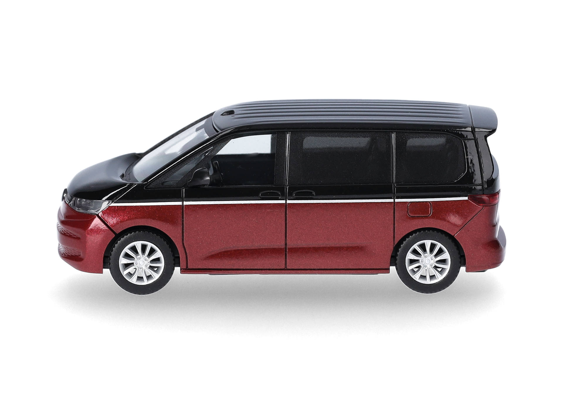 Herpa 430425-002 | Volkswagen (VW) Multivan | Deep-Black/Fortanarot | 1:87