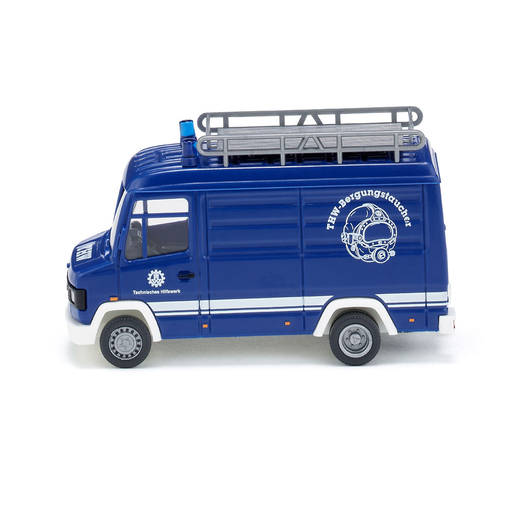 Wiking  027201 | MB 507 D | THW | Kastenwagen | 1:87