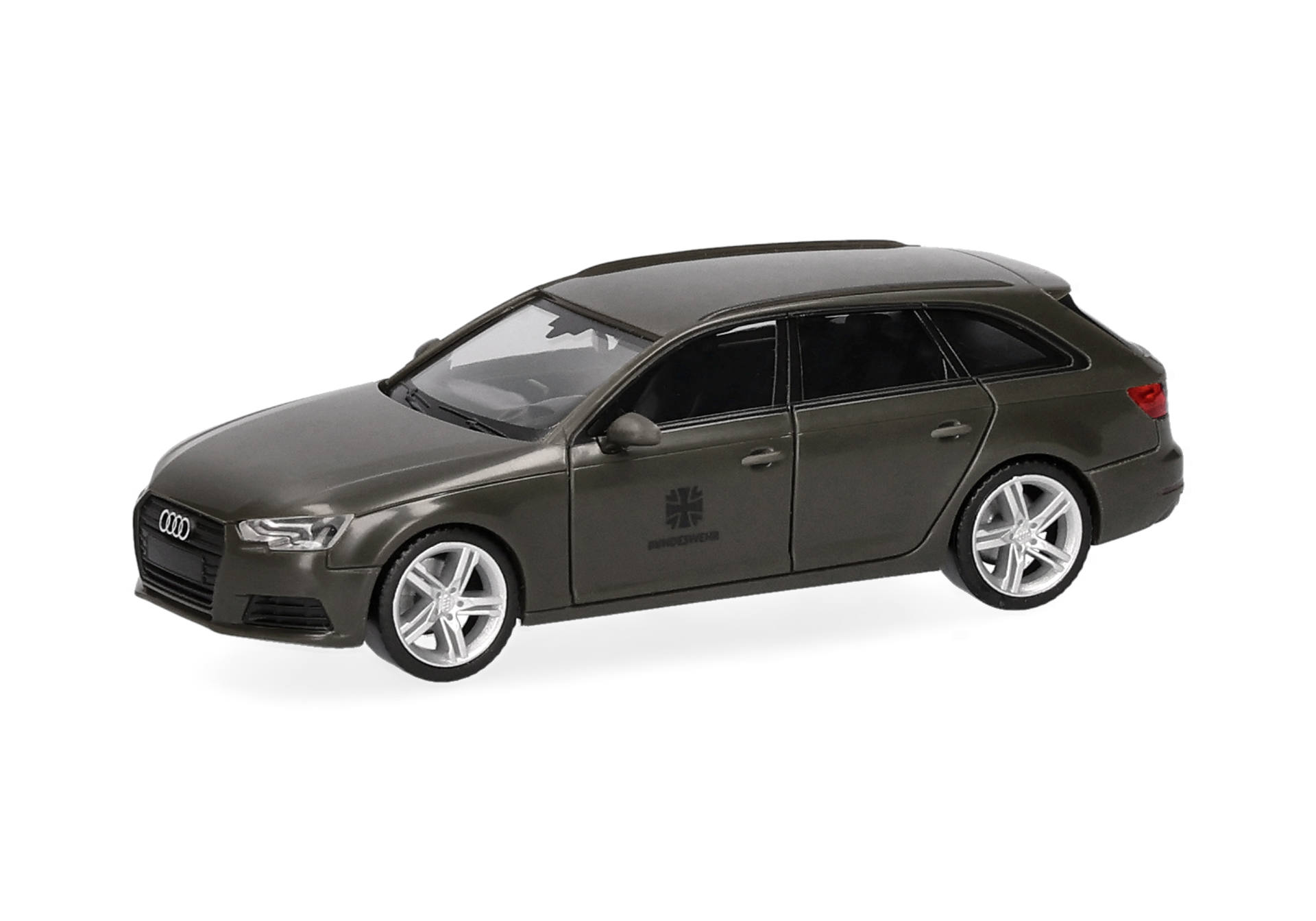 Herpa 700931 | Audi A4 Avant | Bundeswehr Fuhrpark | mattoliv | 1:87