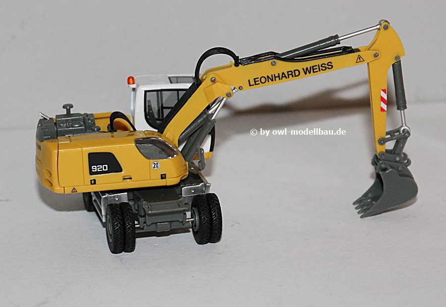 Herpa 950473 | Liebherr Mobilbagger A 920 Litronic | Leonhard Weiss | 1:87