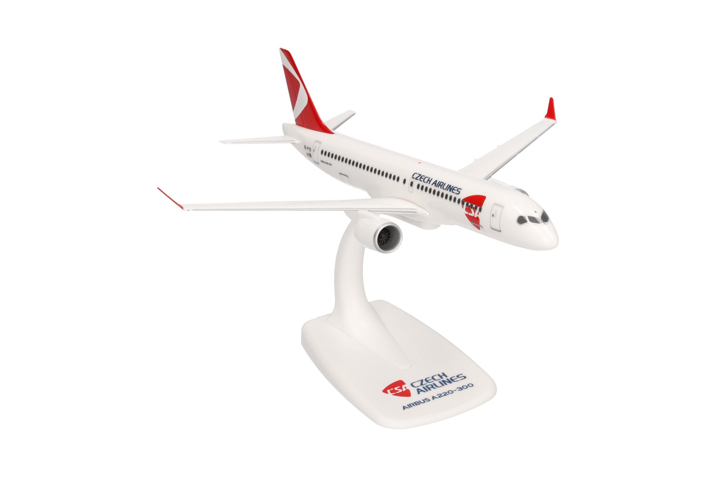 Herpa Wings SF 614733 | CSA Czech Airlines Airbus A220-300 | 1:200