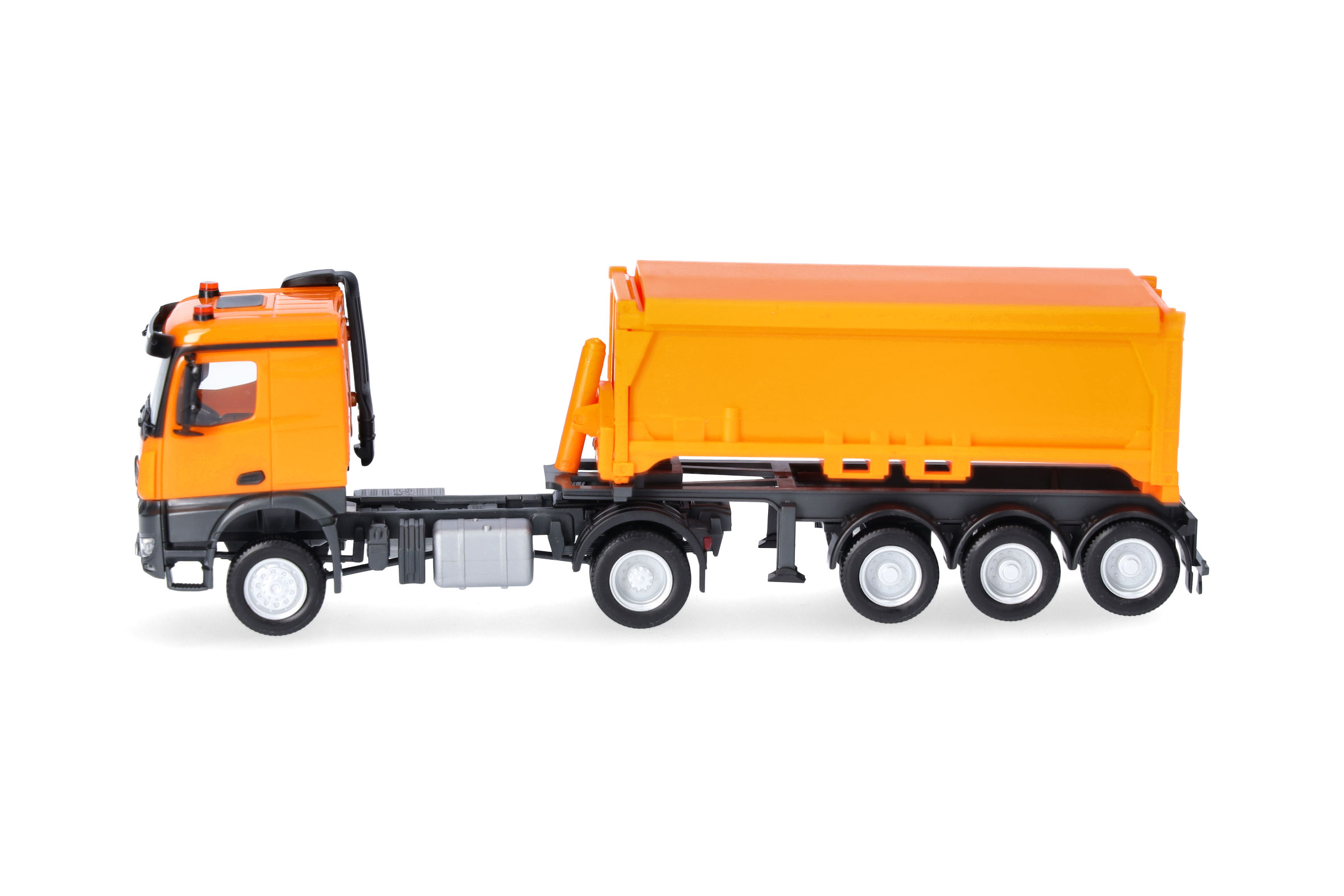 Herpa 318549 | MB Arocs Classicspace Abraumcontainer-Sattelzug | 1:87