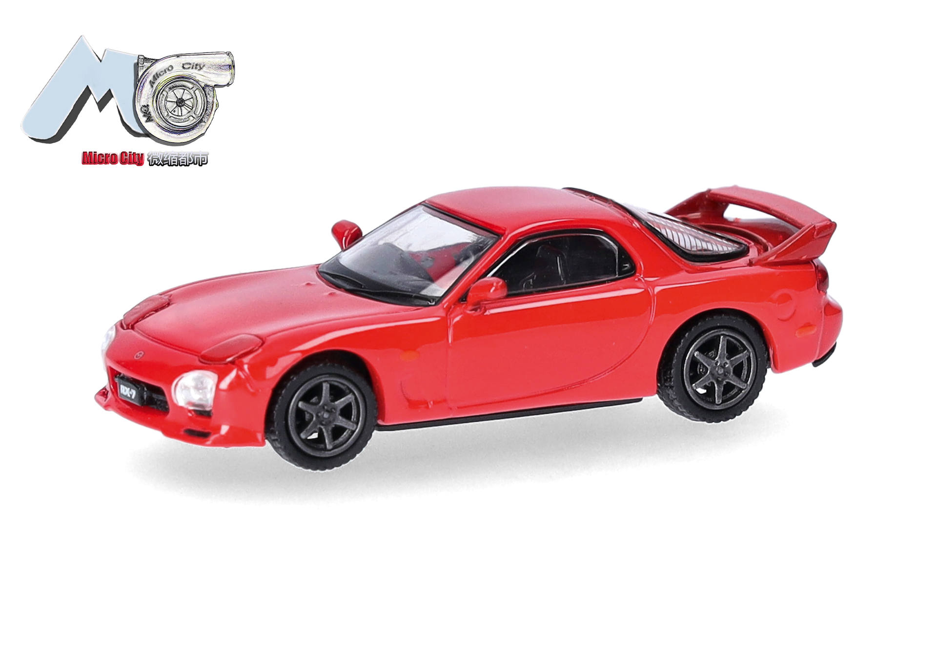 Herpa MicroCity 87MC000155 | Mazda RX-7 | rot | Rechtslenker | 1:87