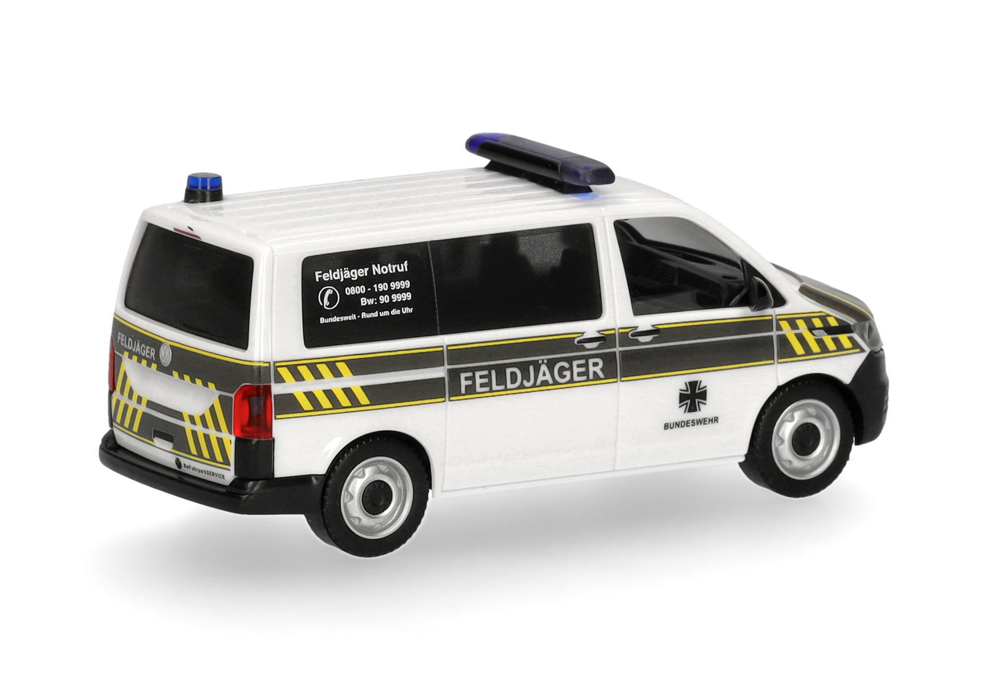 Herpa 700900 | Volkswagen (VW) T 6.1 Bus | Feldjäger | weiß | 1:87