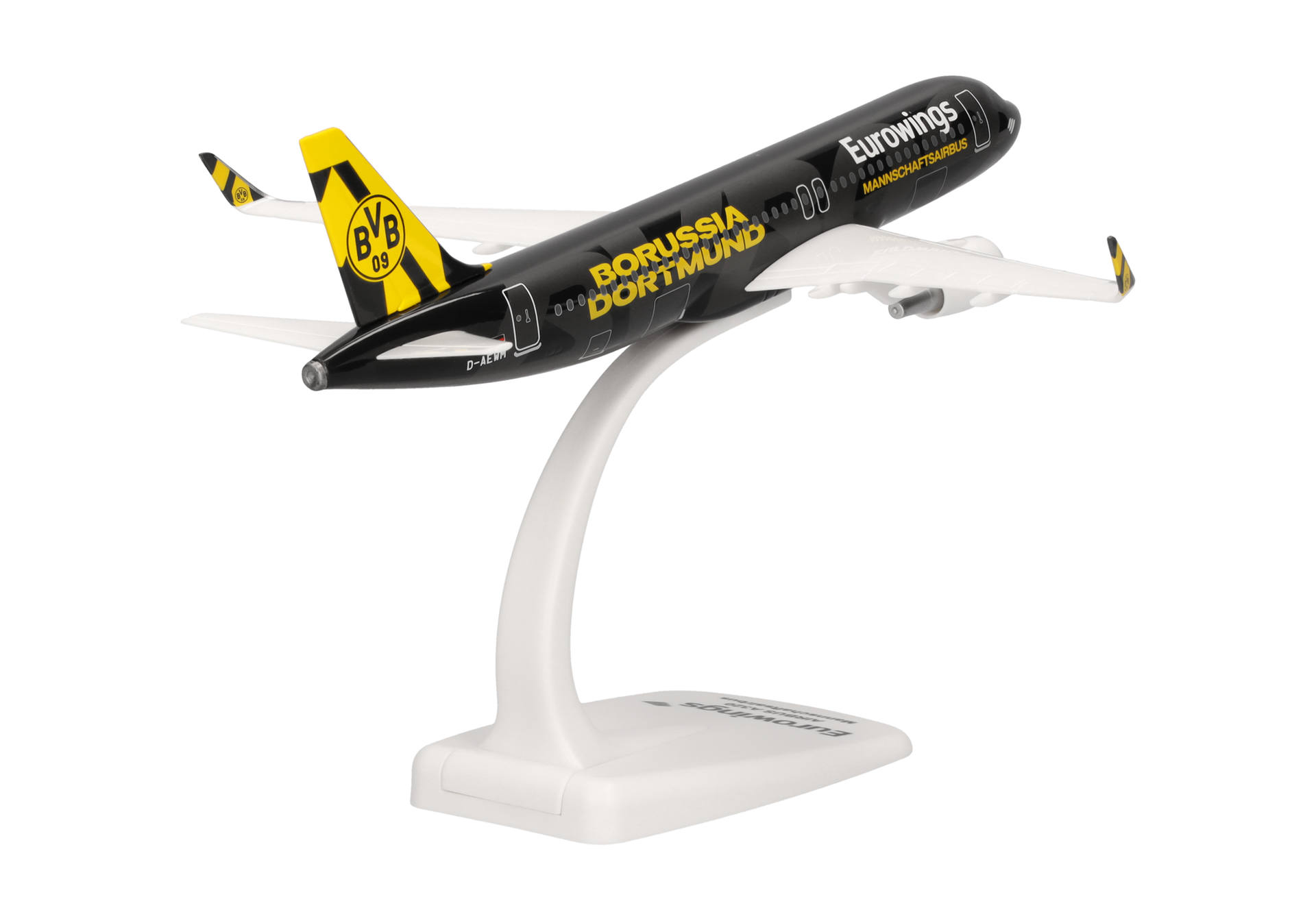 Herpa Wings SF 614658 | Eurowings Airbus A320 | D-AEWM | BVB Mannschaftsairbus | 1:200
