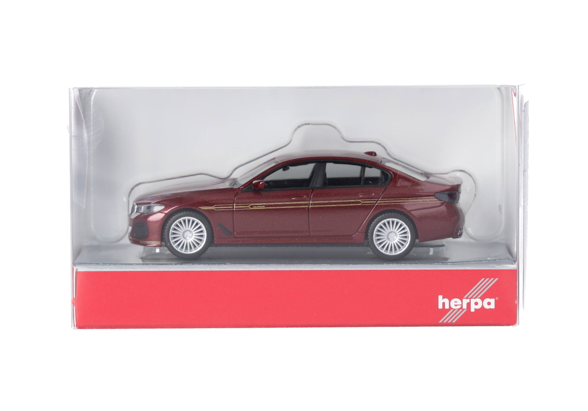 Herpa 430951-003 |  BMW Alpina B5 | Limousine | montegi rot | 1:87