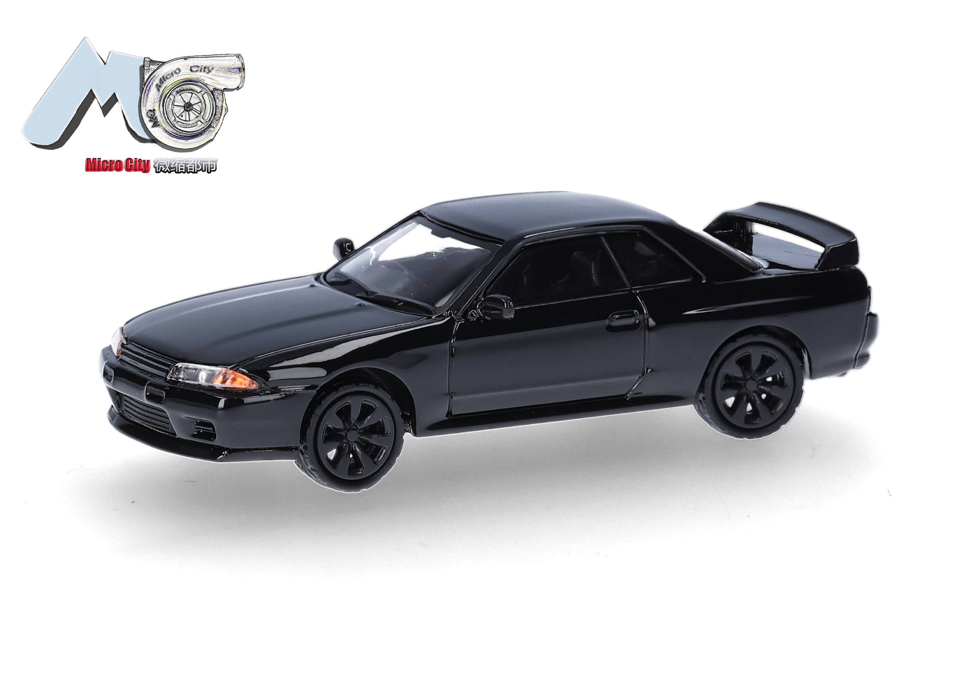 Herpa MicroCity 87MC000091 | Nissan Skyline GTR32 | schwarz | 1:87