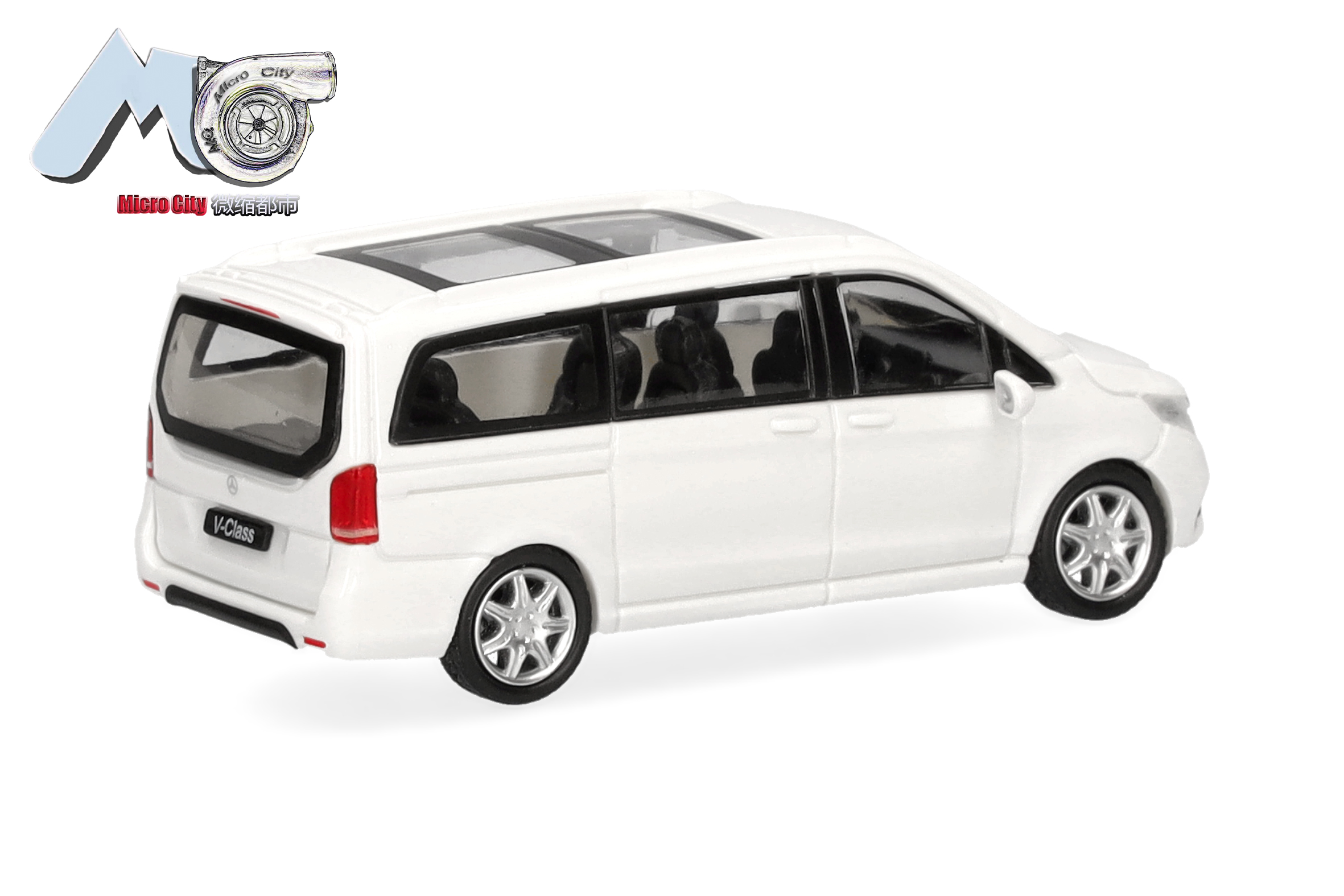 Herpa MicroCity 87MC000077 | Mercedes-Benz V-Klasse | weiß | 1:87