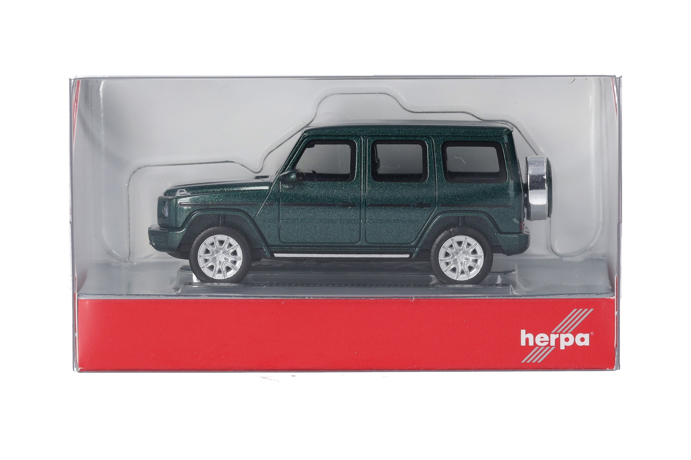 Herpa  431187 | Mercedes-Benz G-Klasse (W465) | smaragdgrün metallic | 1:87