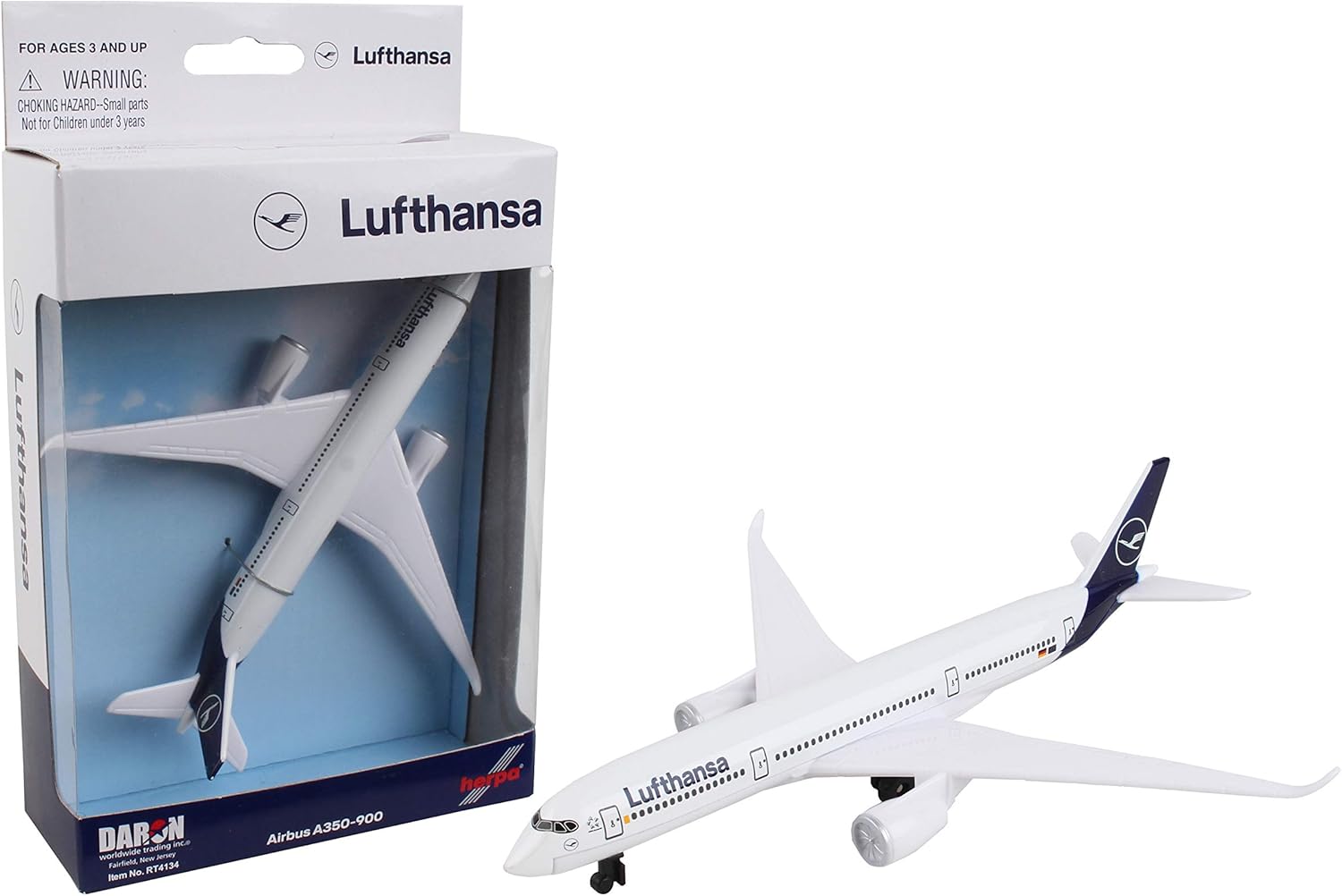 Herpa Toys | 86RT-4134 | Single Airplane Lufthansa A350