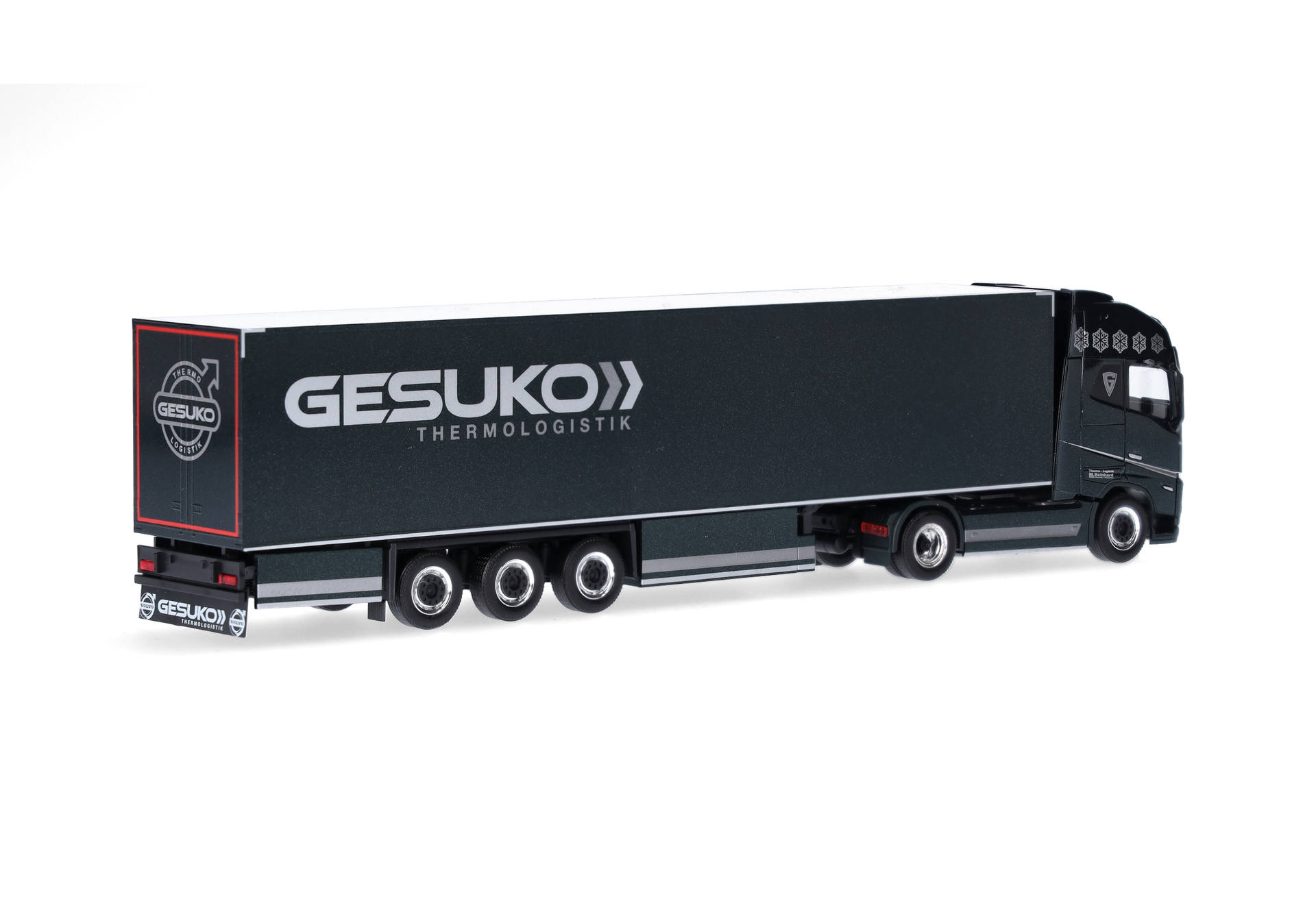 Herpa 318280 | Volvo FH 16 GL XL 2020 Kühlkoffer-Sattelzug | GESUKO | 1:87