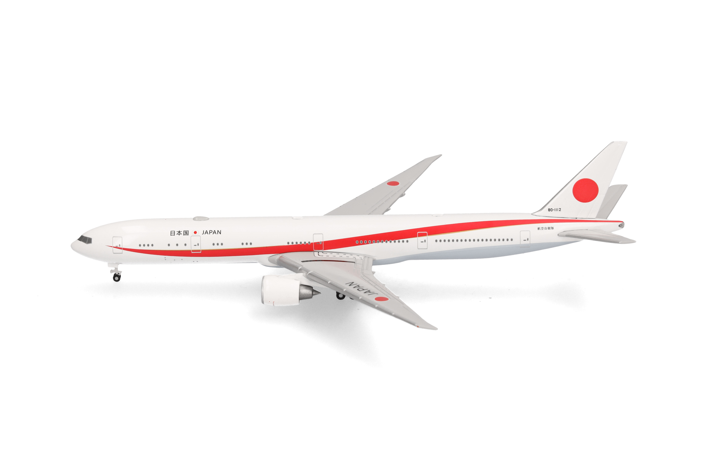 Herpa Wings 532778-001 | Japan Air Self Defense Force B777-300ER | 701st Sqn, Special Airlift Group, Chitose AB | 80-1112 | 1:500