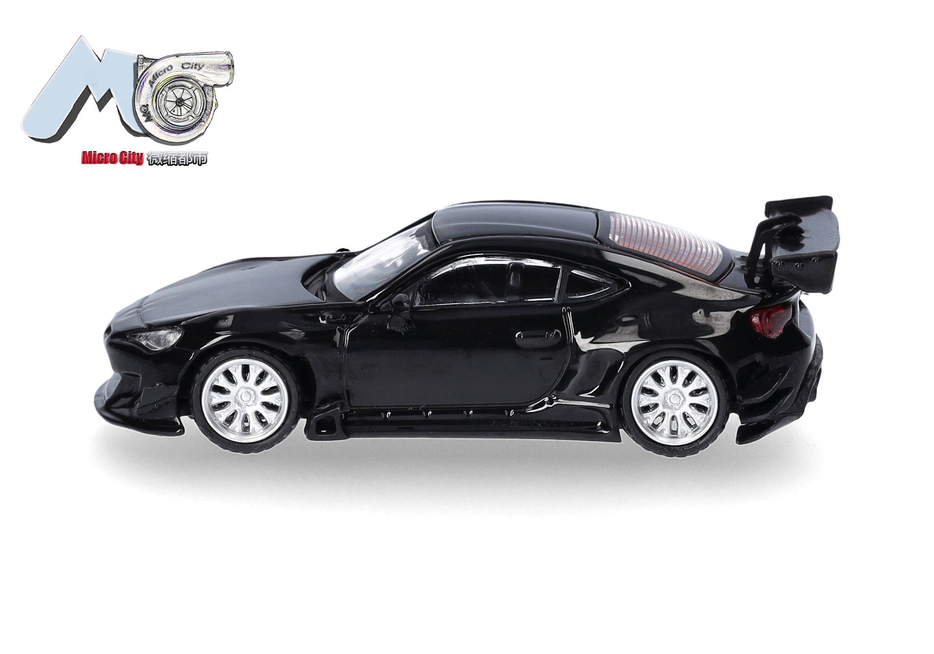 Herpa MicroCity 87MC000073 | Toyota GT86 | schwarz | 1:87