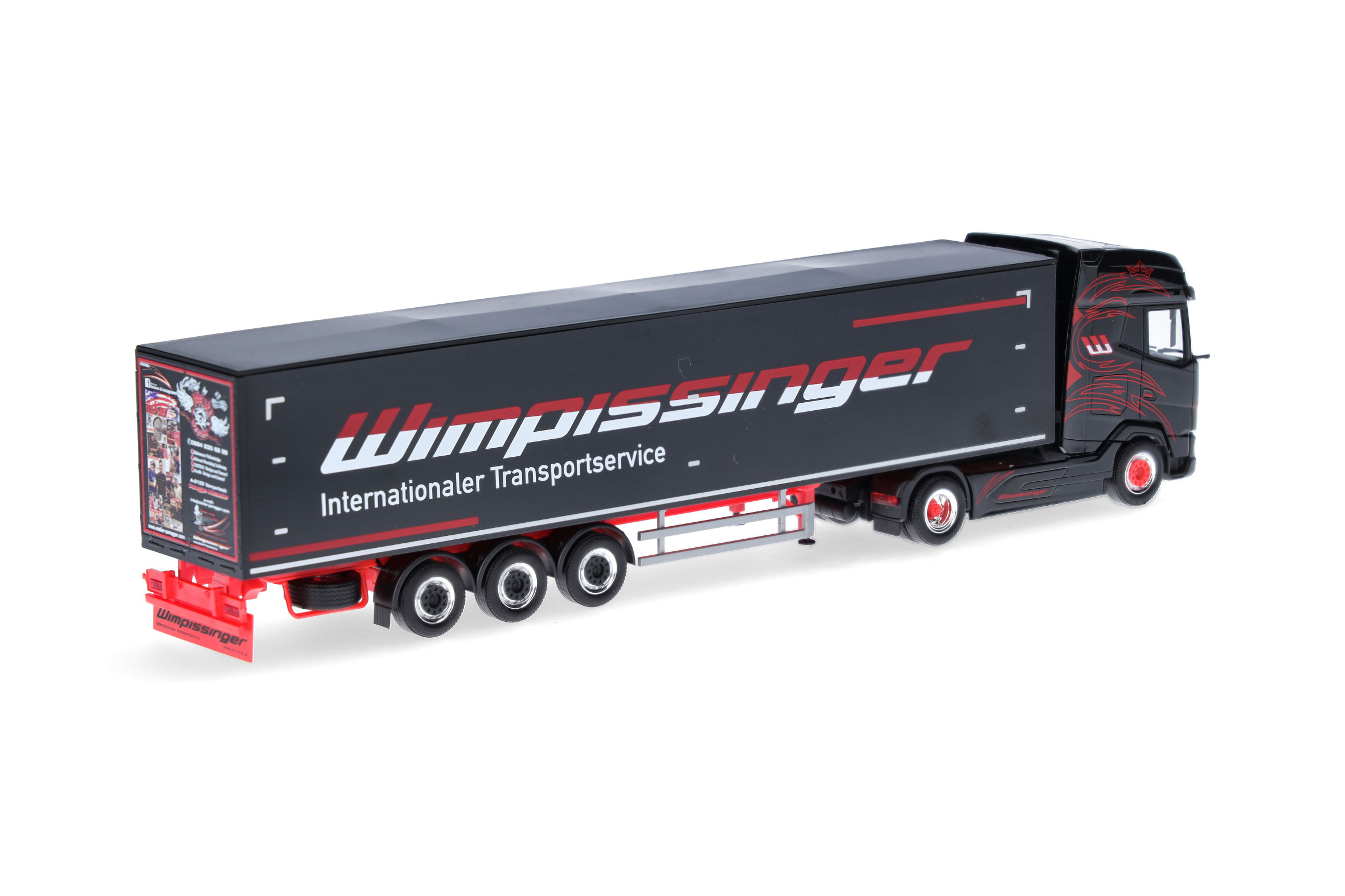 Herpa 318464 | DAF XG+ Schubboden-Sattelzug | Wimpissinger| 1:87