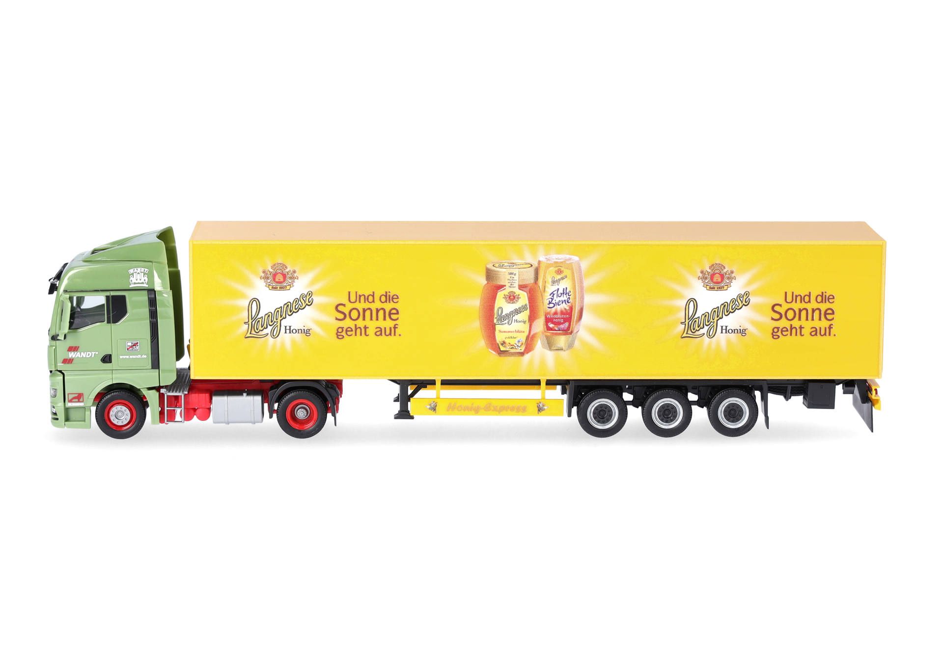 Herpa 318266 | MAN TGX GM Koffer-Sattelzug | Wandt/Langnese | 1:87