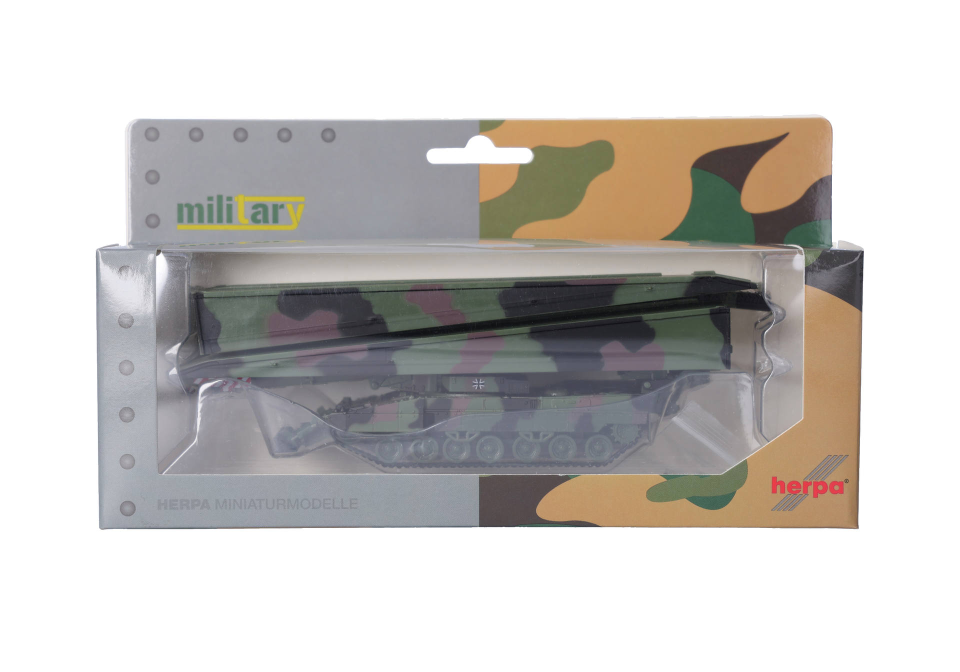 Herpa 746854 | Brückenlegepanzer Leguan 26m | dekoriert | 1:87