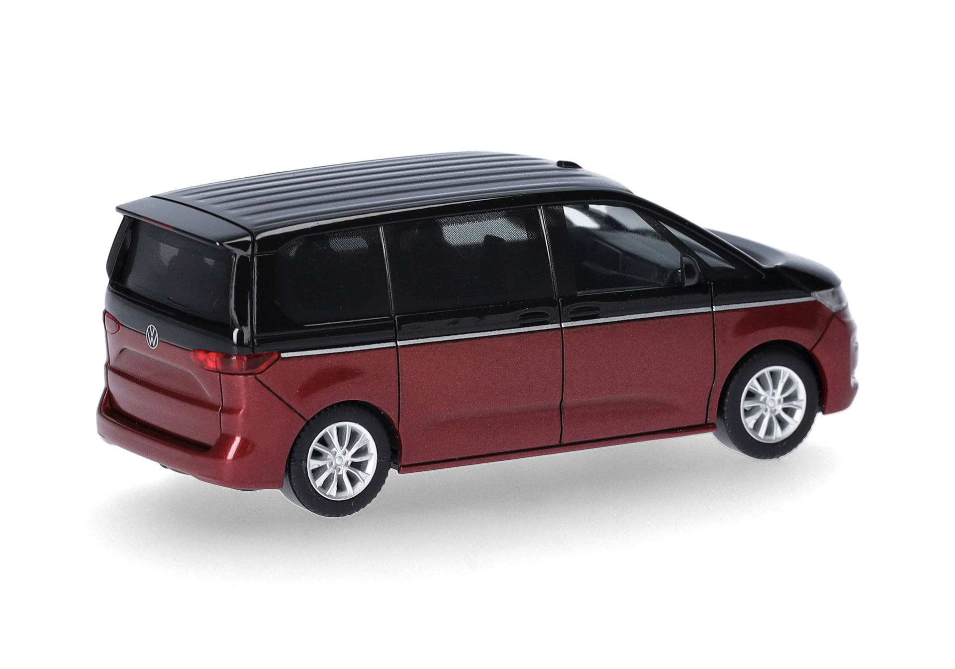 Herpa 430425-002 | Volkswagen (VW) Multivan | Deep-Black/Fortanarot | 1:87