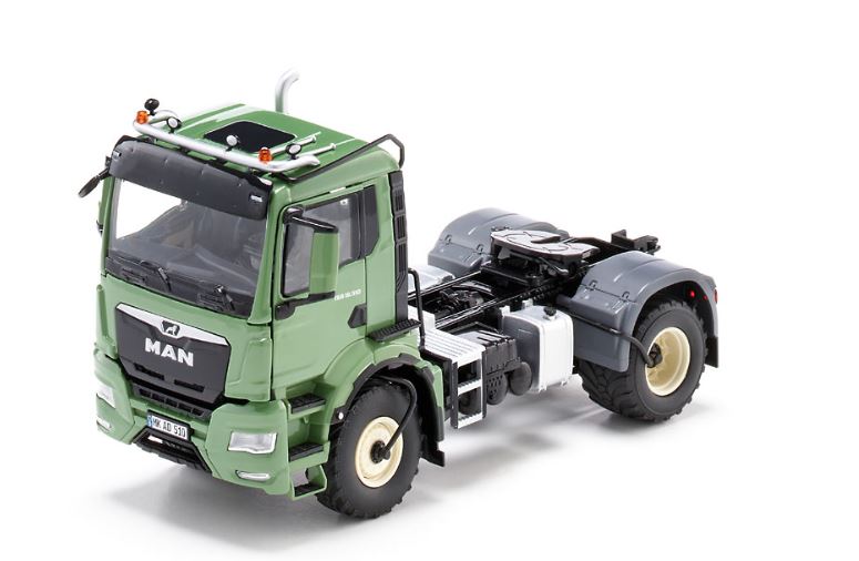 Wiking 077650 | MAN TGS 18.510 4x4 BL 2-Achs Zugmaschine | "Ackerdiesel" MAN grün |1:32