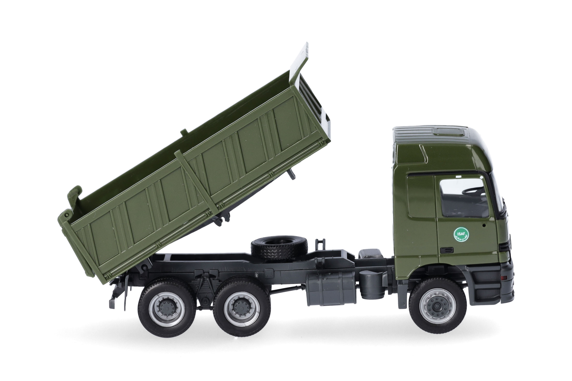 Herpa 747004 | Mercedes-Benz Actros L 96 Baukipper-LKW |Bundeswehr/Auslandseinsatz | 1:87