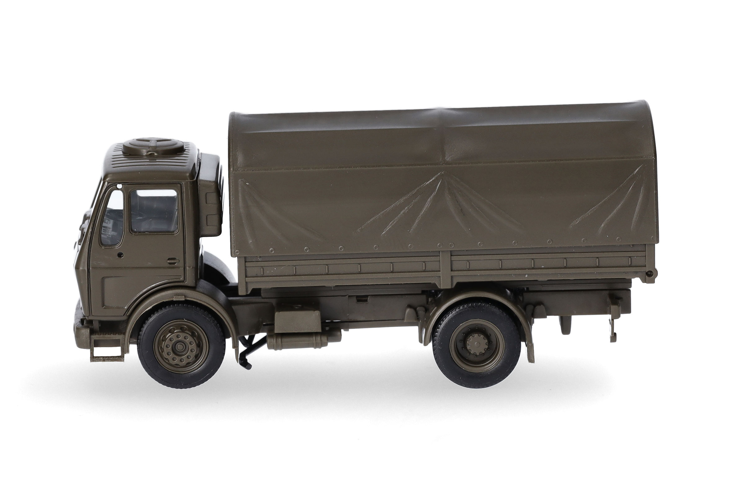 Herpa 747073 | MB NG LKW 5t | Pritschen-LKW | Rundplane | 2achs | Bundeswehr | 1:87