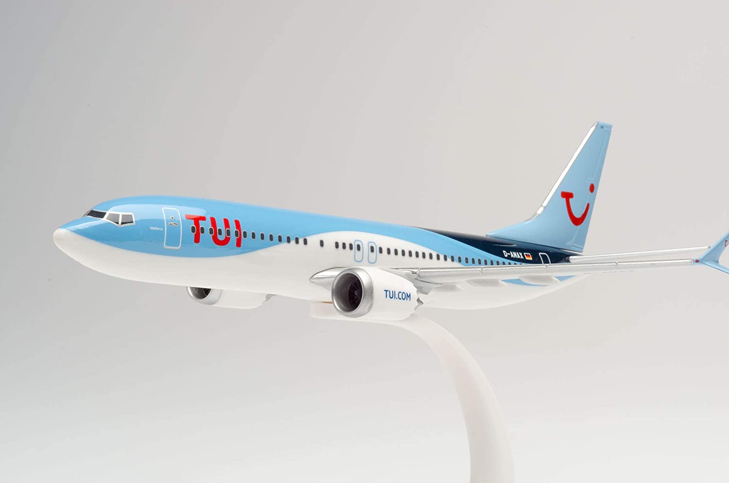 Herpa Wings Snap Fit 612760 - TUIfly Germany Boeing 737 Max 8 – D-AMAX - Mallorca. 1:200