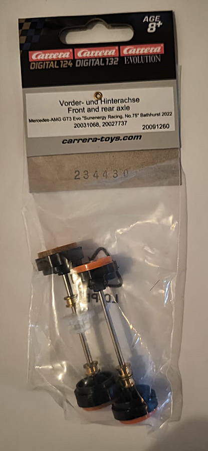 20091260 Carrera 132 | Vorder-und Hinterachse für 27737 u. 31068