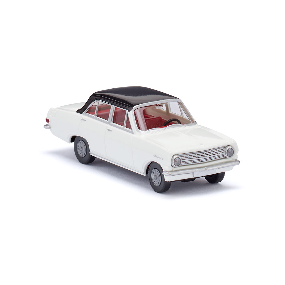 Wiking 084706 | Opel Rekord A | weiß mit schwarzem Dach | 1:87