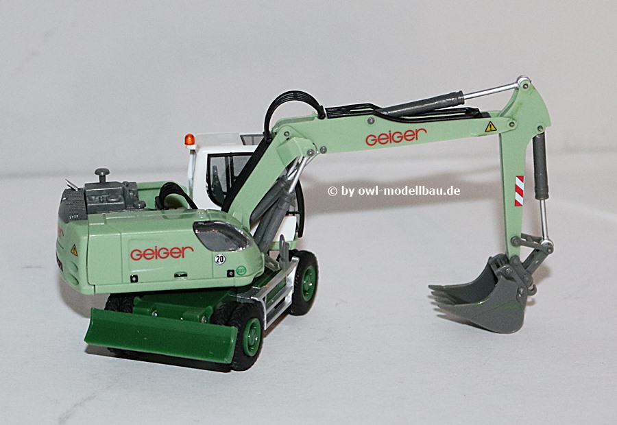 Herpa 949477 |Liebherr Mobilbagger 920 Litronic | Geiger | 1:87